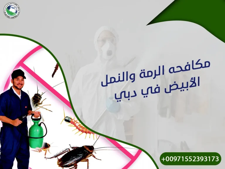 مكافحه الرمة والنمل الأبيض في دبي