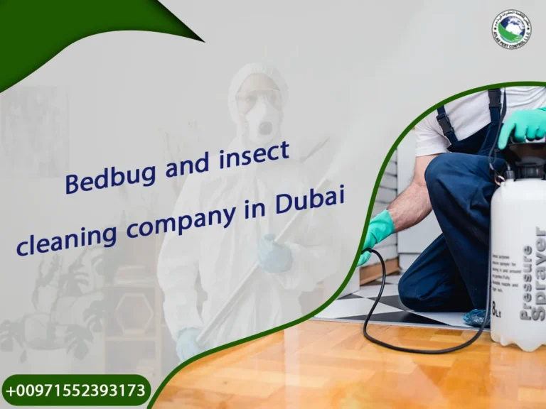 Bedbug and insect cleaning company in Dubai