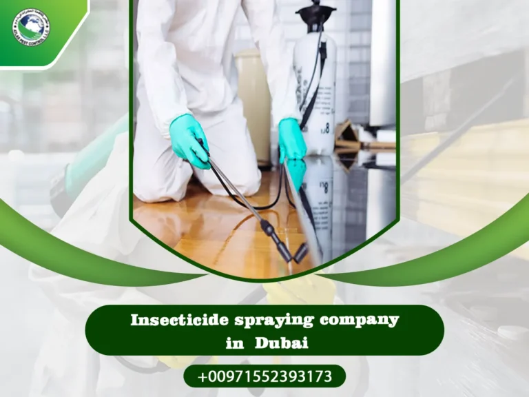 Insecticide spraying company in Dubai