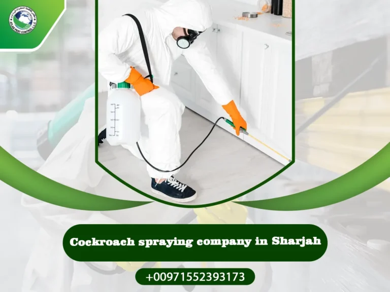 Cockroach spraying company in Sharjah