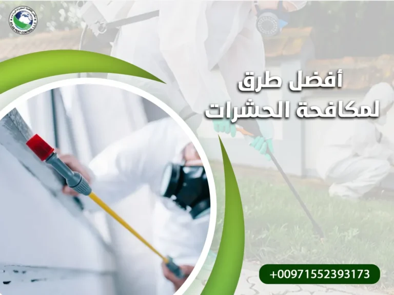 أفضل طرق لمكافحة الحشرات