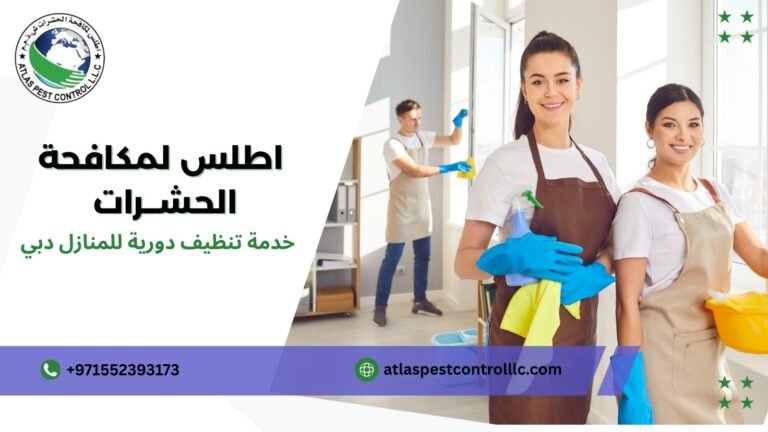 خدمة تنظيف دورية للمنازل دبي