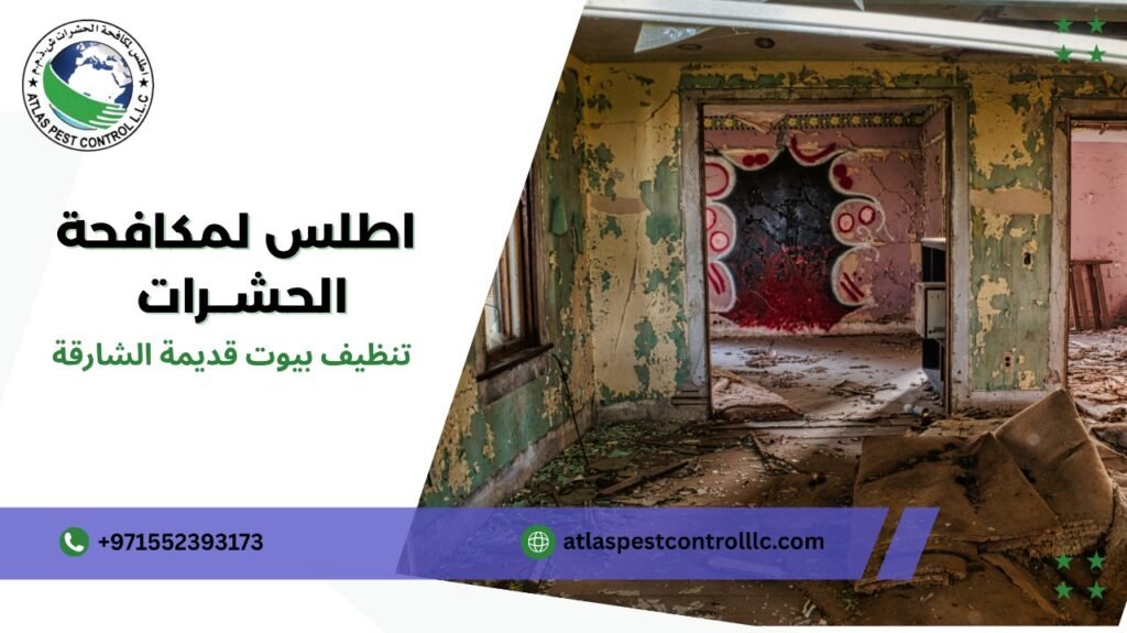 خطوات تنظيف بيوت قديمة الشارقة