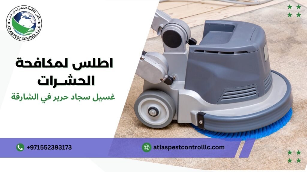 خطوات غسيل سجاد حرير في الشارقة