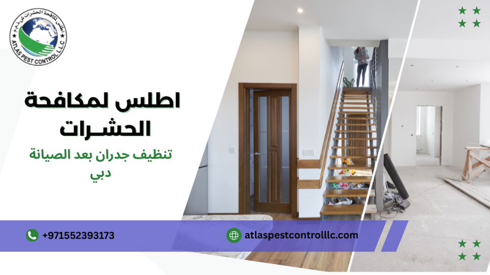 جودة تنظيف جدران بعد الصيانة دبي