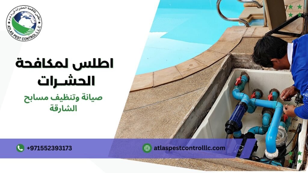 تنظيف الفلاتر والمضخات وصيانتها