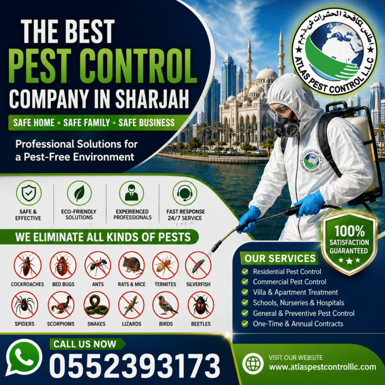 Best Pest Control Company in Sharjah