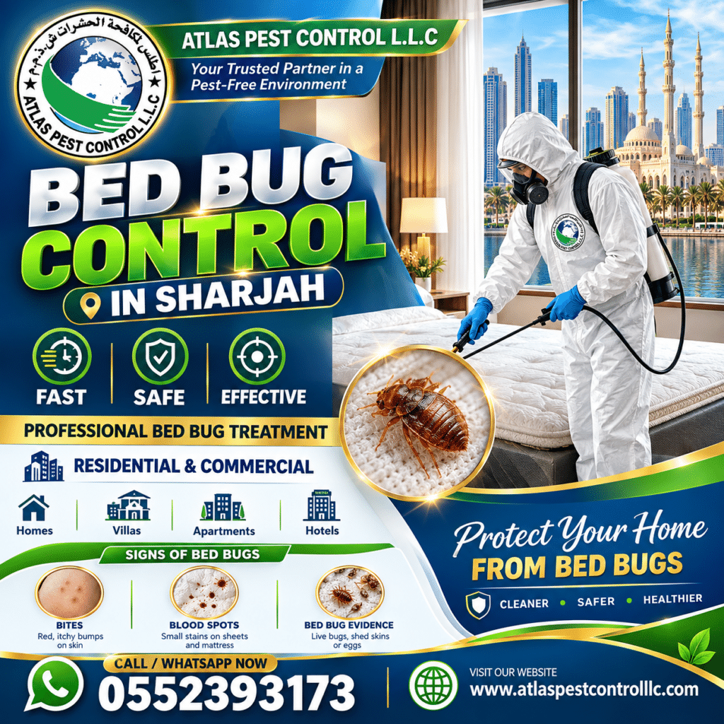 Bed Bugs Control in Sharjah