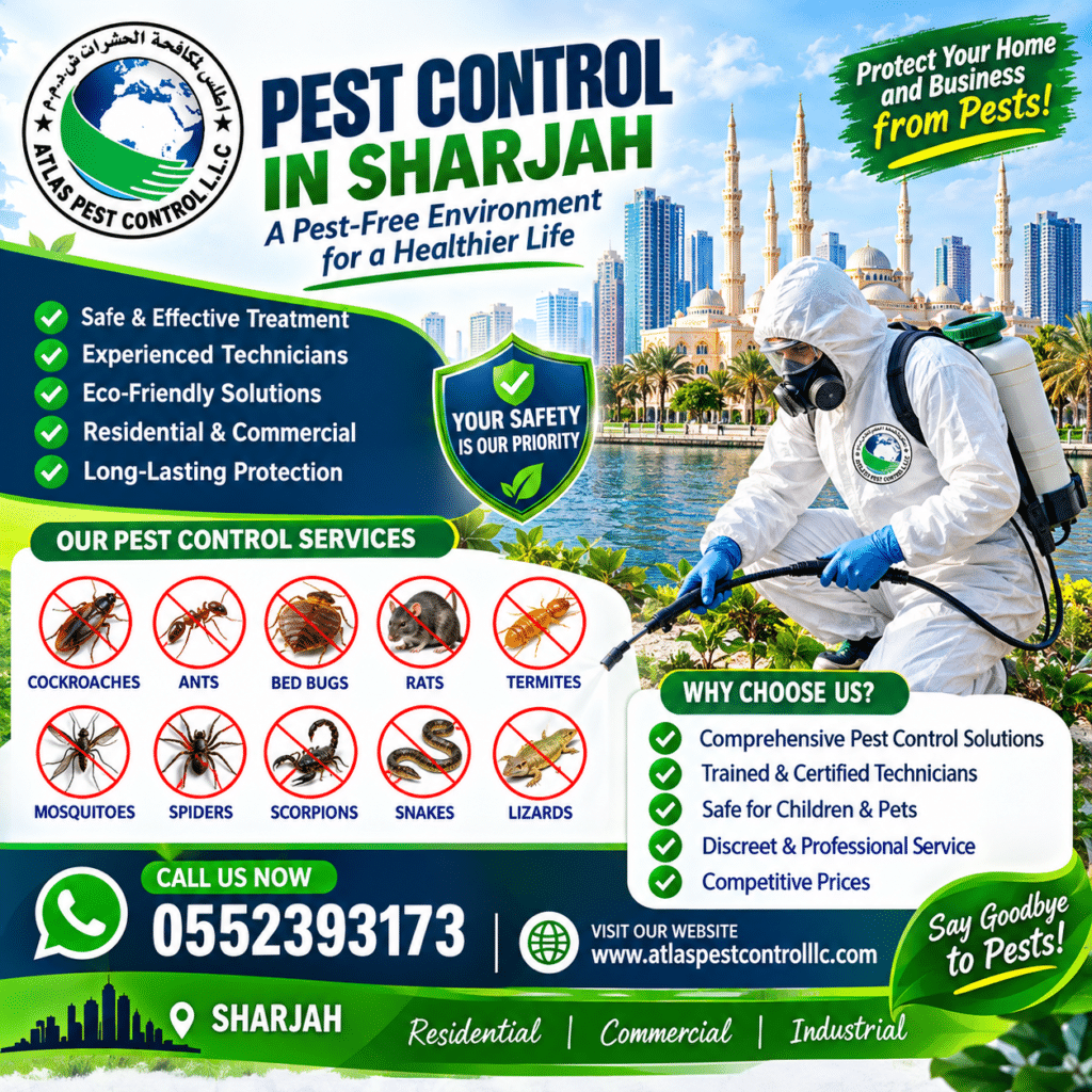 Pest Control in Sharjah