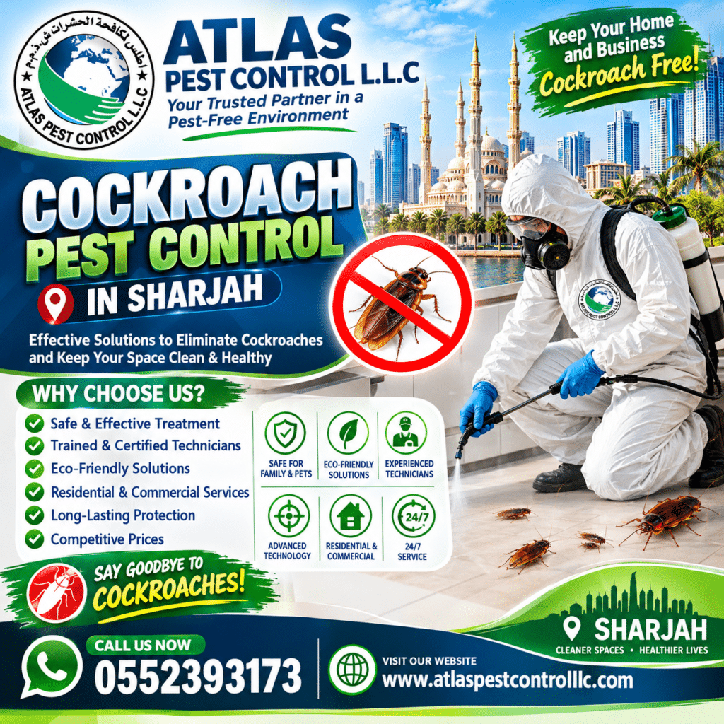Cockroach Pest Control Sharjah